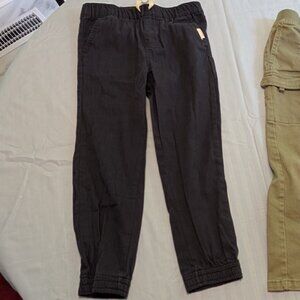 Weatherproof Vintage Kids Boys Size 5 Cotton Pants Fall Deep Grey / Black